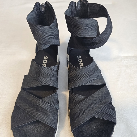 Sorel Sandals Black Size 9 Strappy - Picture 2 of 8